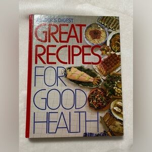 Vintage 1988 Reader’s Digest Great Recipes Cookbook Hardcover